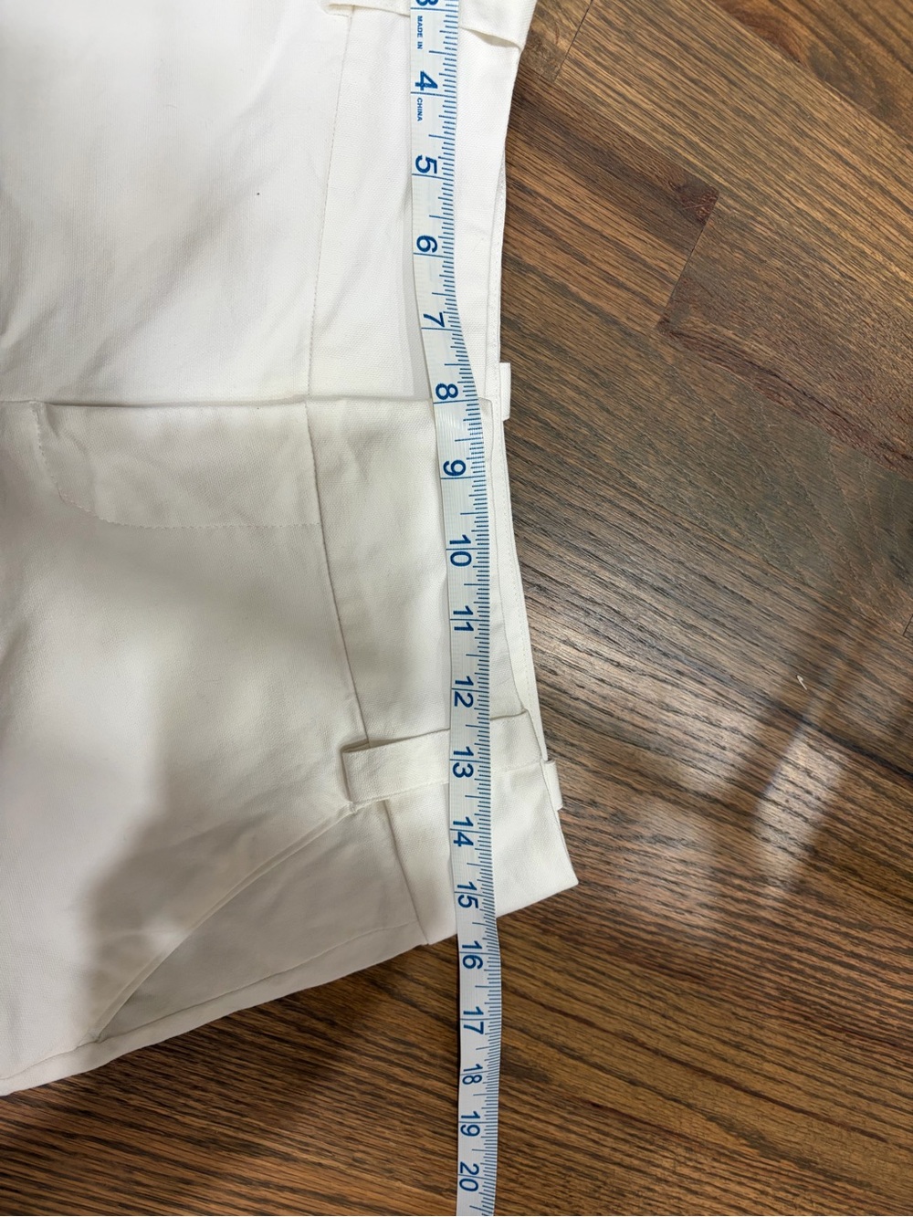 Alice + Olivia Crisp White Cotton Blend Shorties - Picture 4 of 4